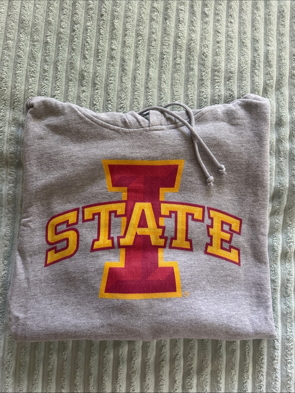 Gray Iowa State Hoodie
